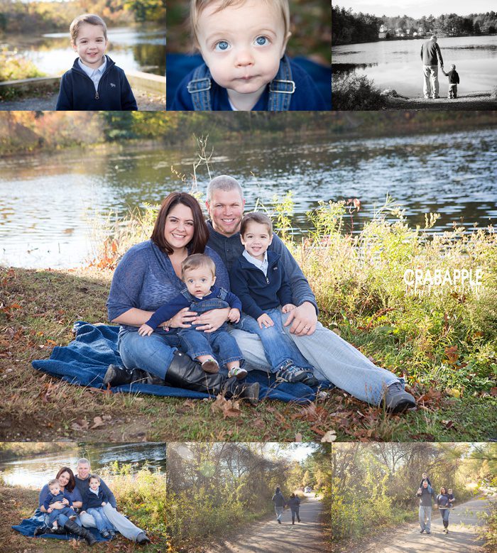 Boston fall family photos