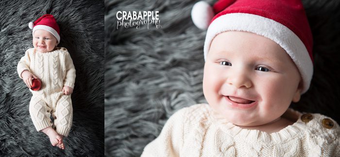 Christmas baby portraits