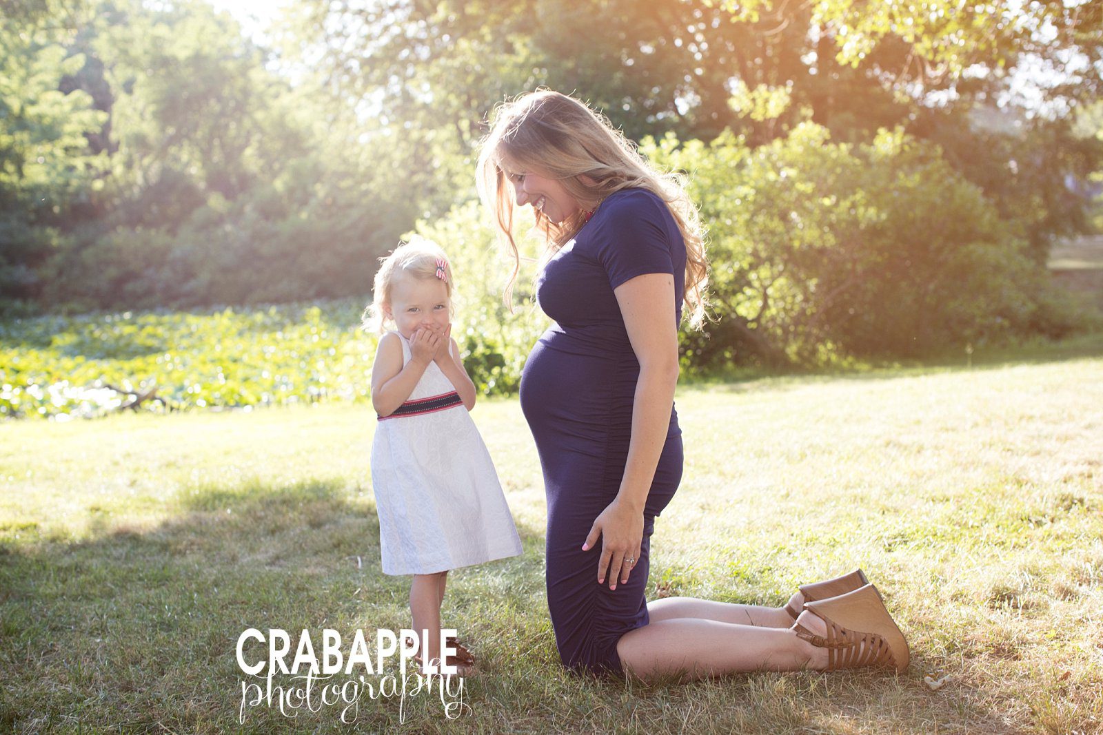 wilmington maternity portraits with toddler