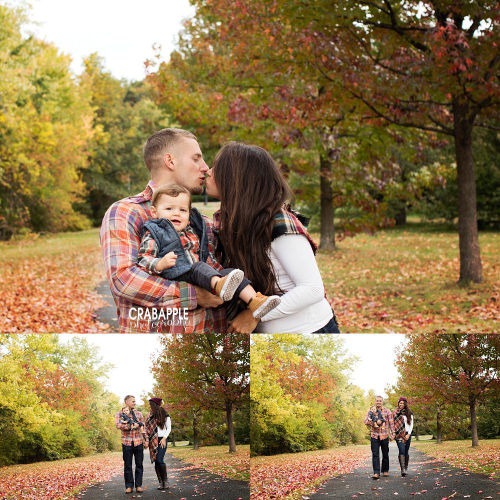 autumn family photography outdoors ma