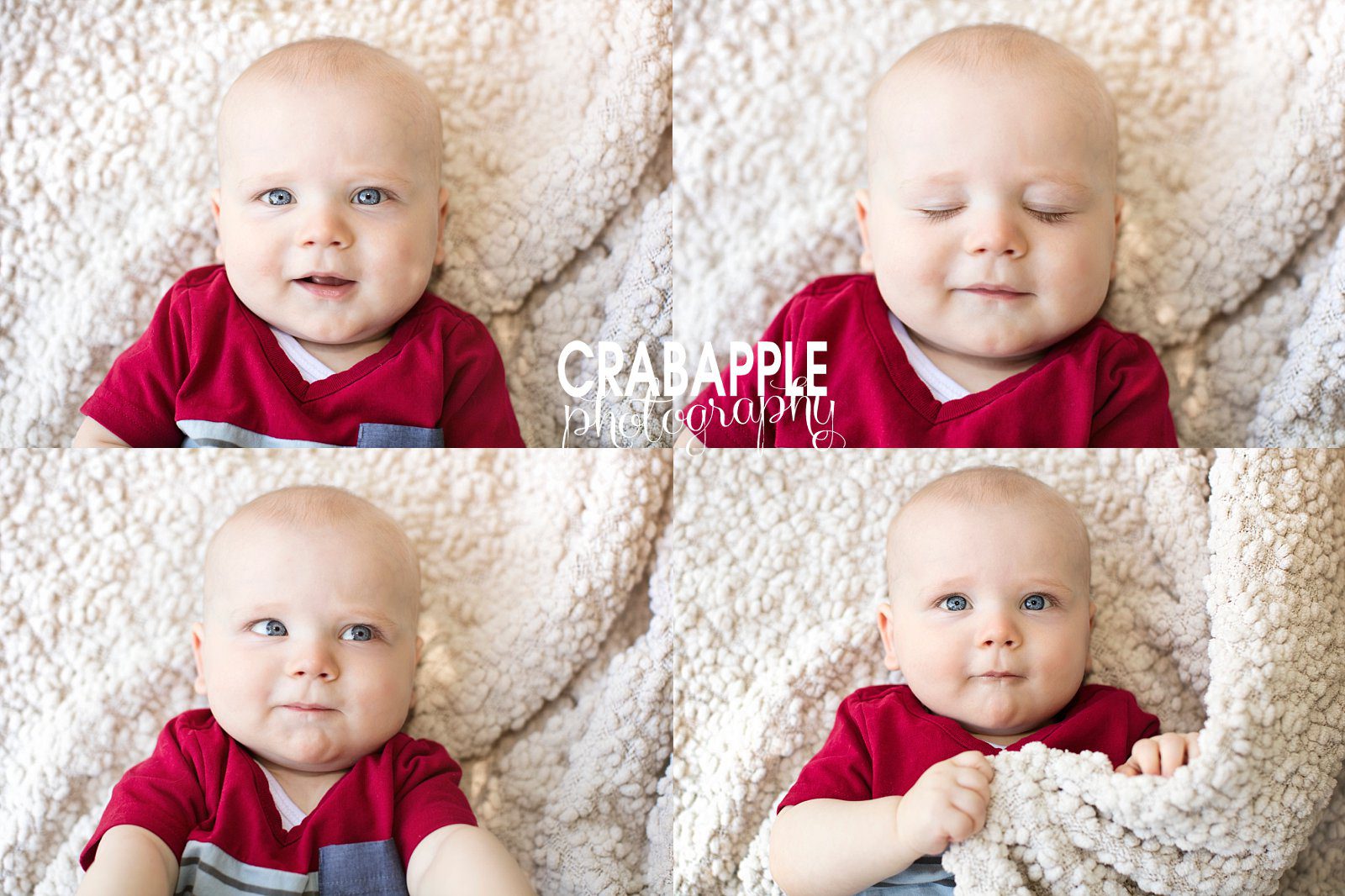 six month old baby portraits natick 