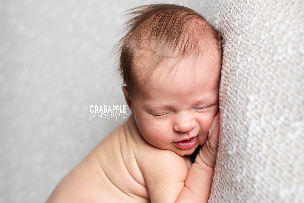 newborn studio photography melrose