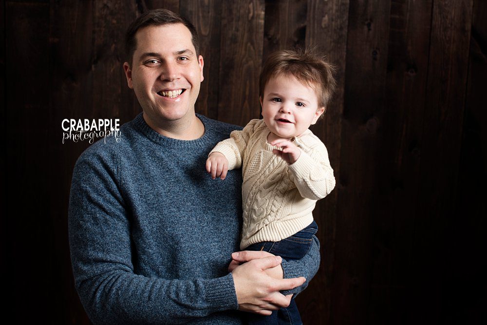 father and child portraits