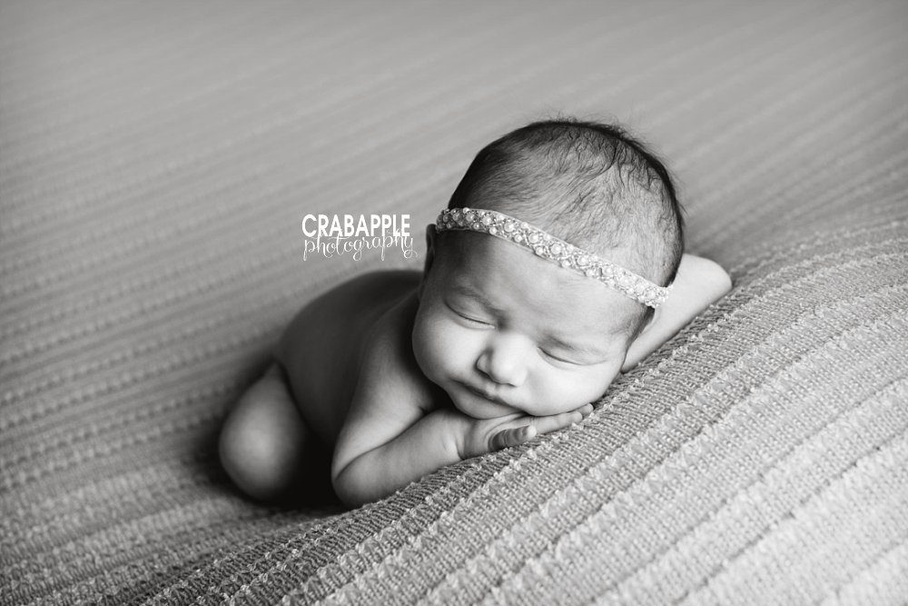 black and white newborn photo burlington ma