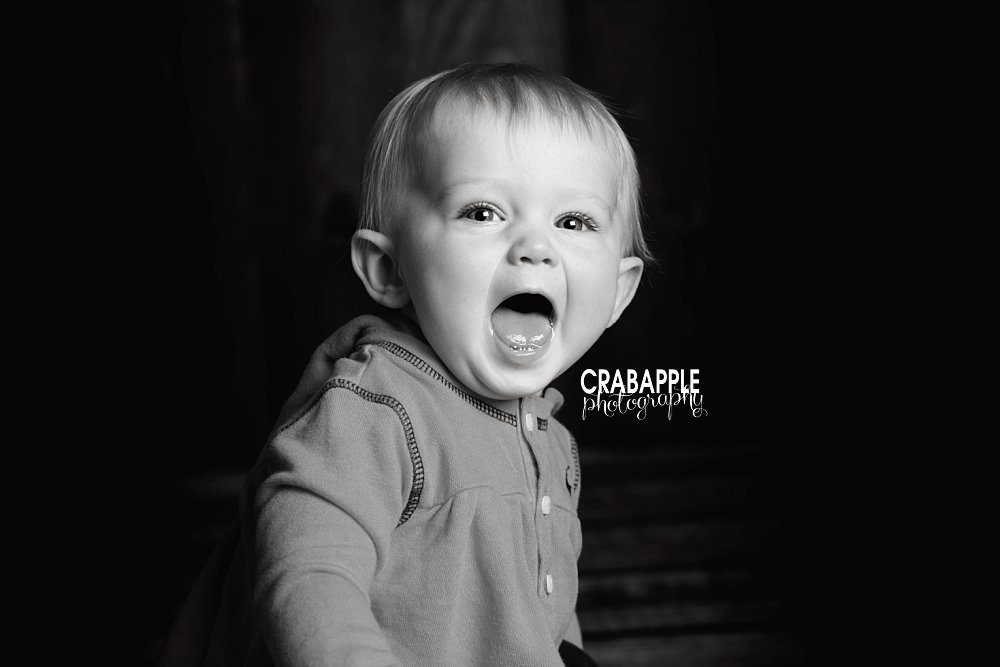 woburn black and white baby photographer