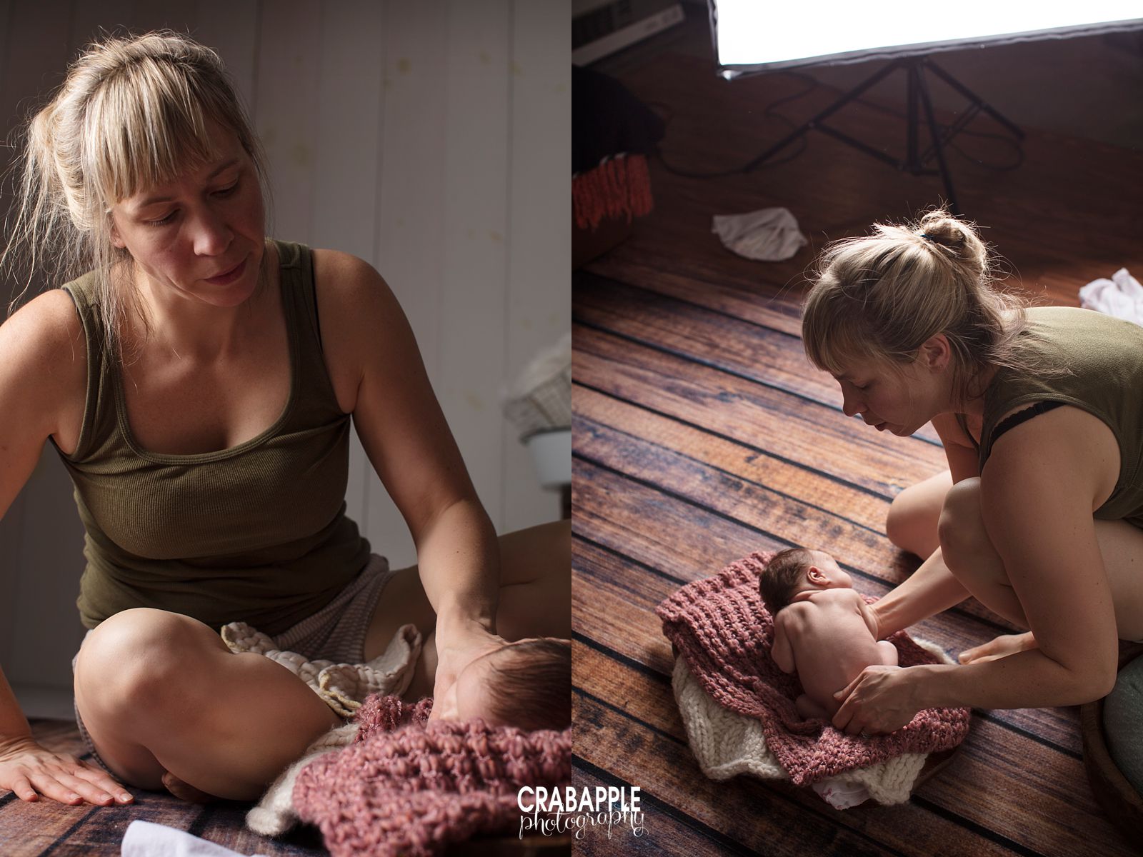 Behind the Scenes of a Newborn Photographer