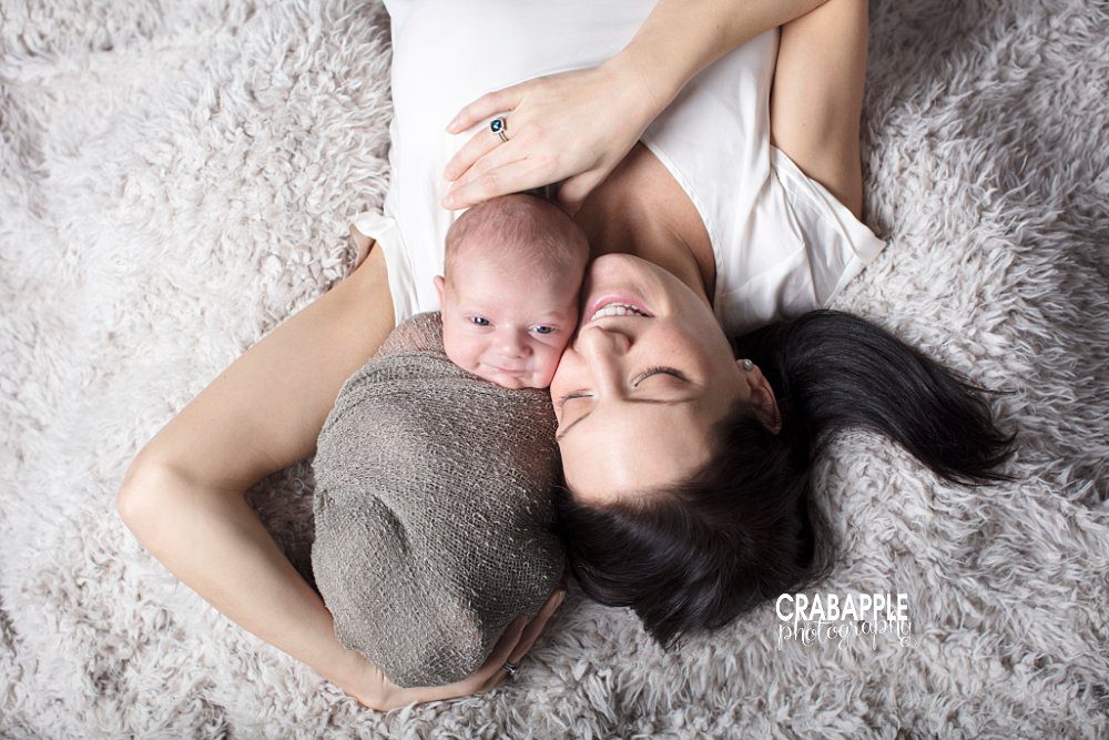 charlestown newborn and mother photography