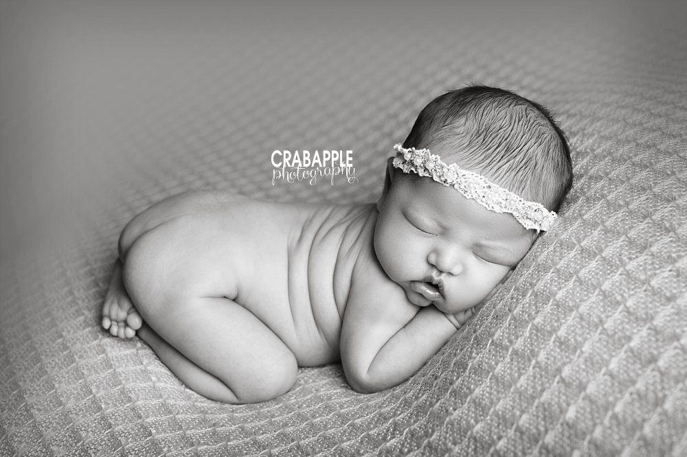 black and white newborn photography brookline