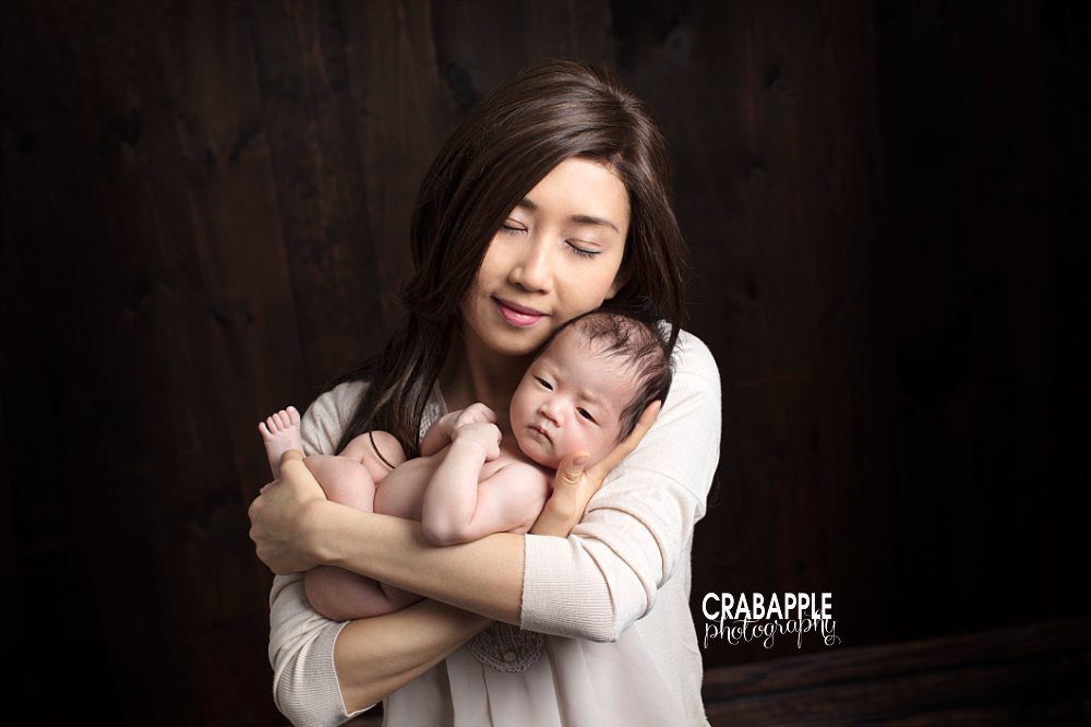 boston newborn and mother photography