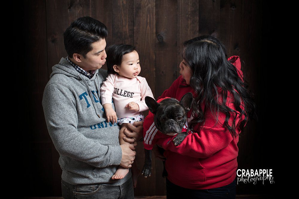 cambridge family photos with dog