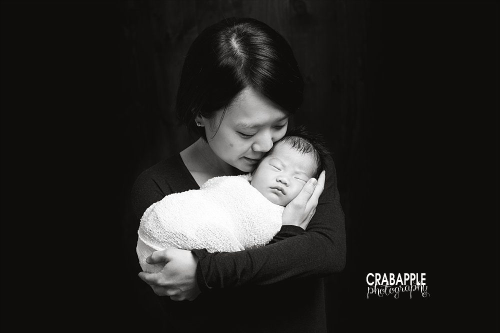 somerville mom and baby portraits