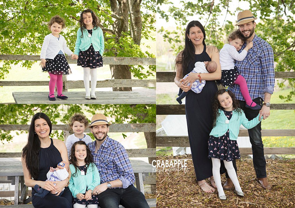 family and child photos outdoors north andover
