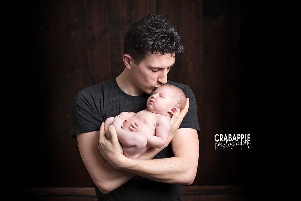wakefield baby and dad photo
