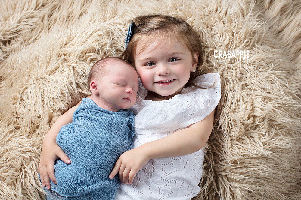 cambridge newborn and sibling portraits