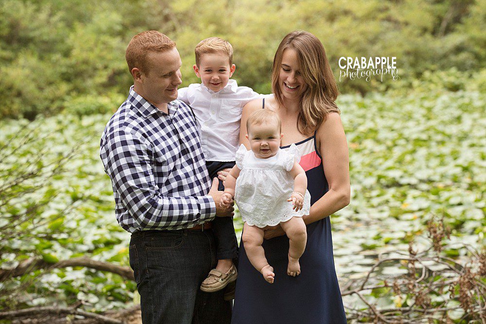 outdoor family portraits boston