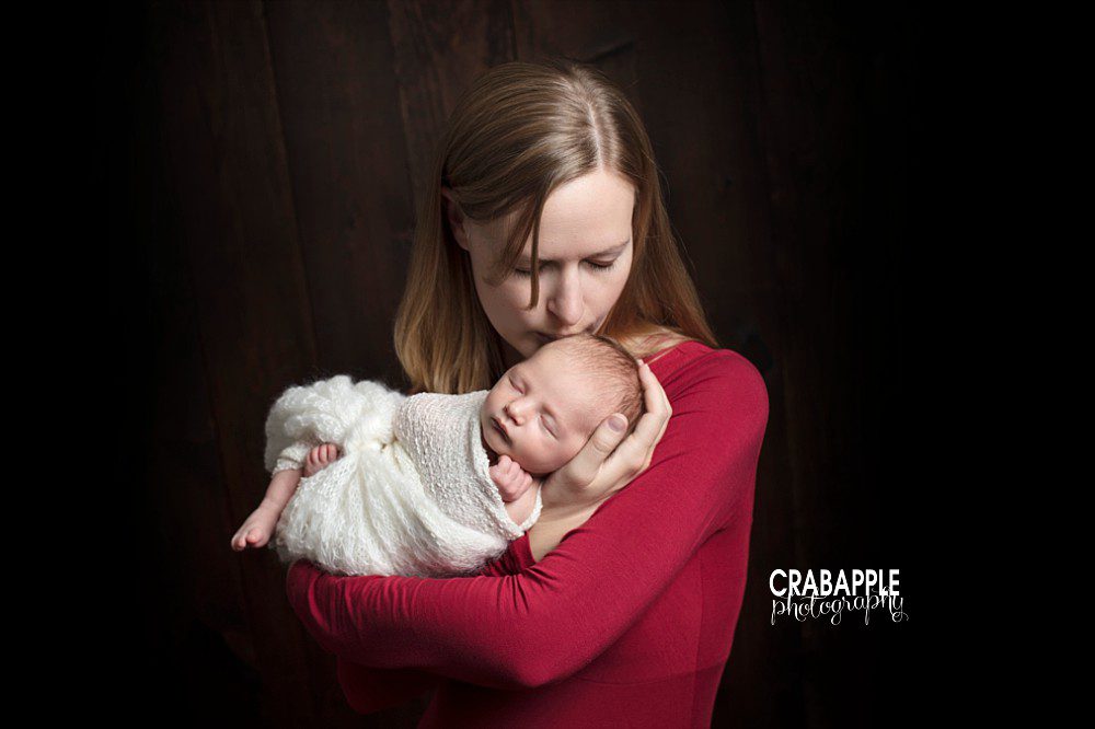 bedford newborn and mother portraits