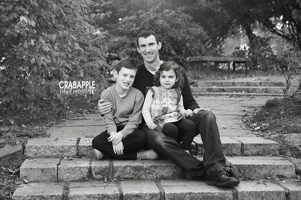 dad and kids photos burlington ma