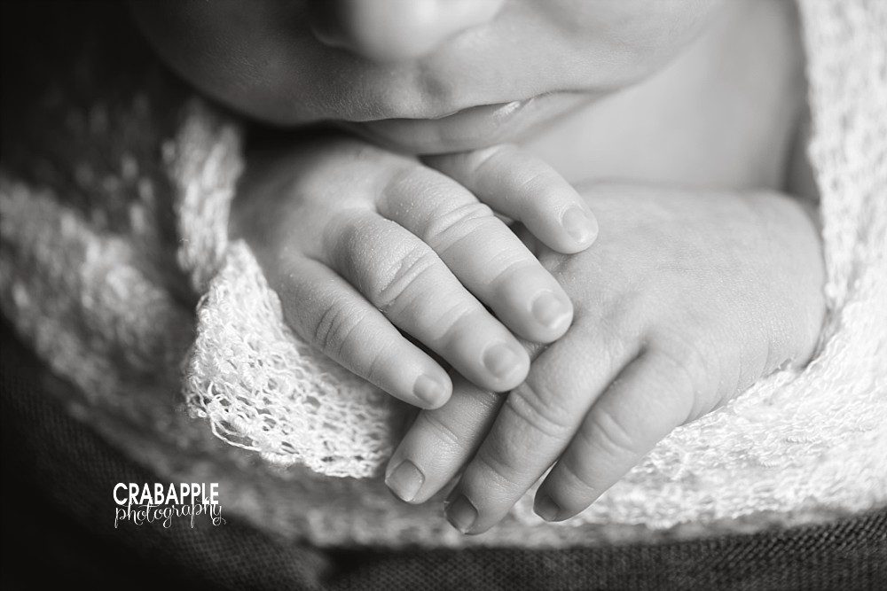 essex ma newborn hands photo
