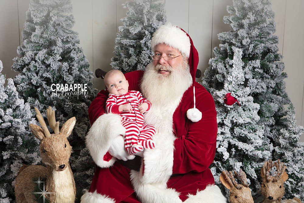 santa photos with baby boston