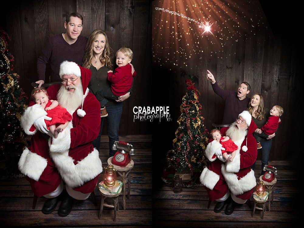 family photos with santa boston