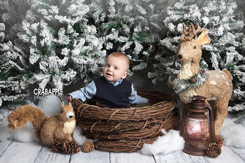 christmas baby photographer massachusetts