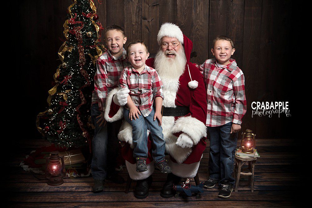 family photos with santa