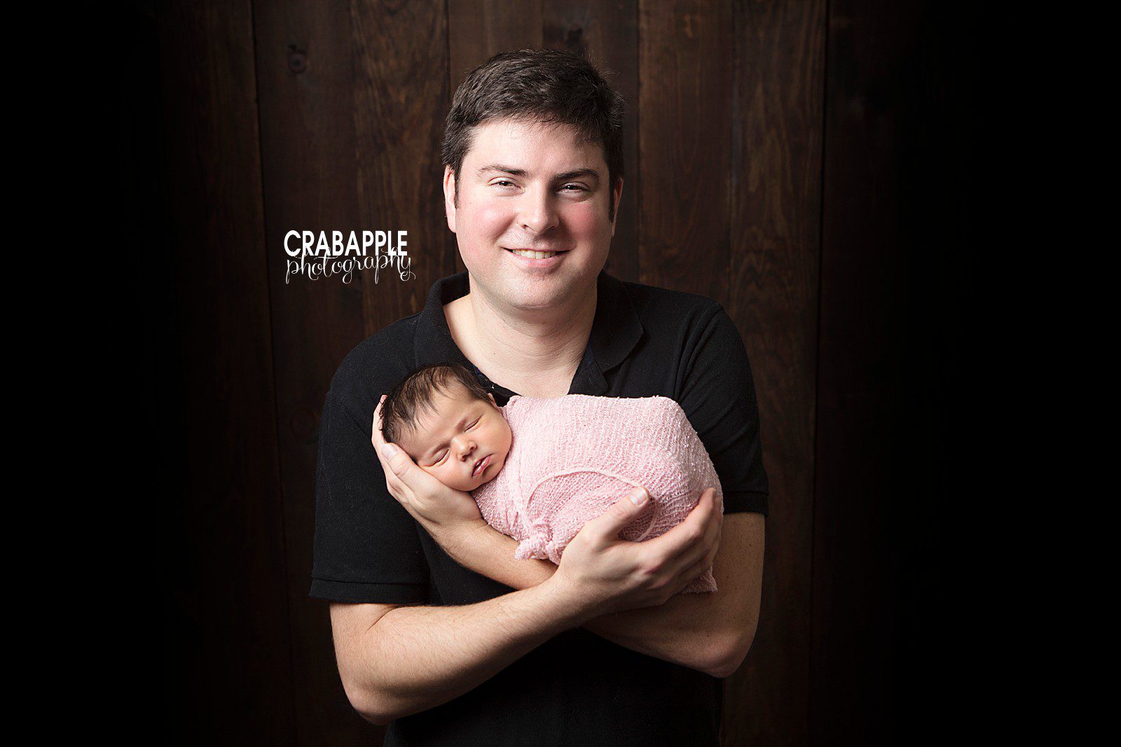 newborn with dad photos boston