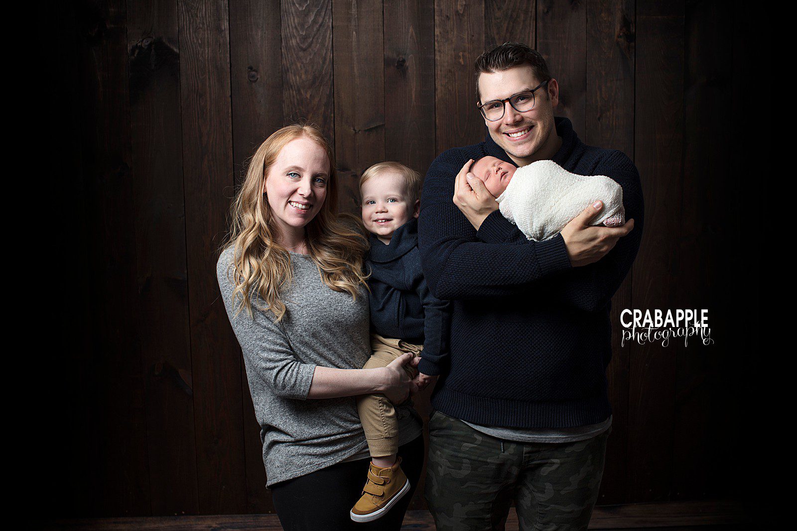 boston family photos with newborn 