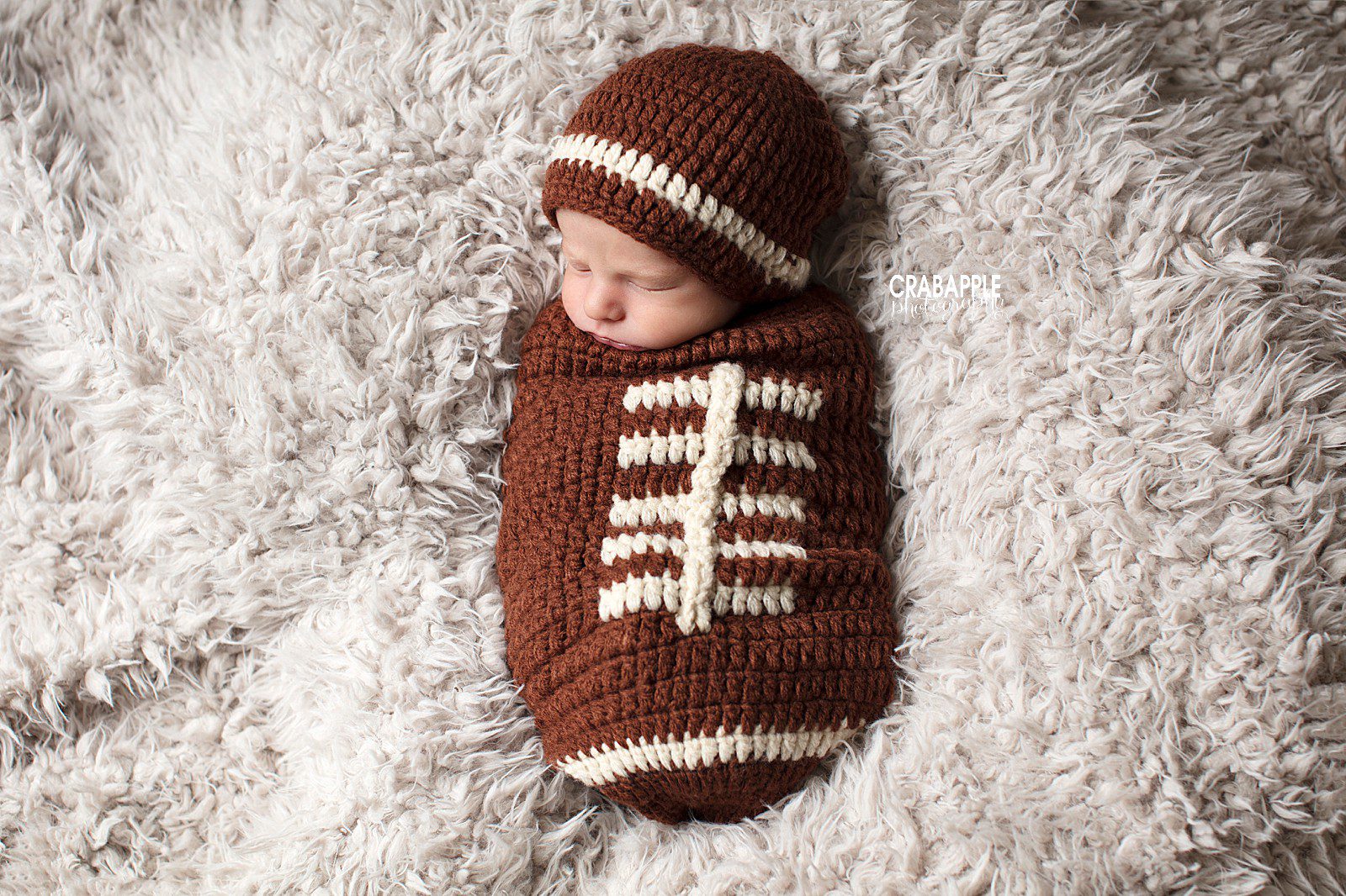 football baby picture