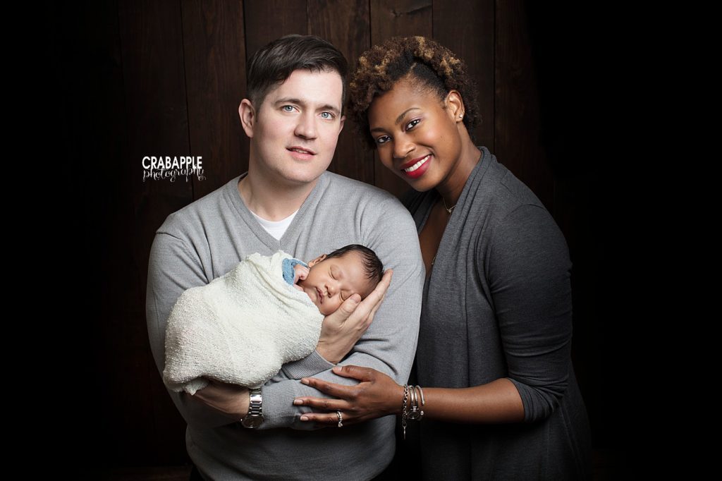 boston family photos with newborn