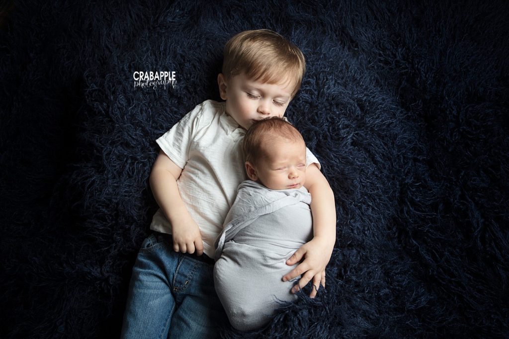 andover sibling newborn portraits