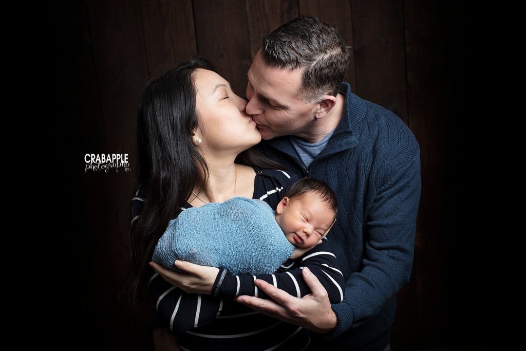 boston family photos with newborn