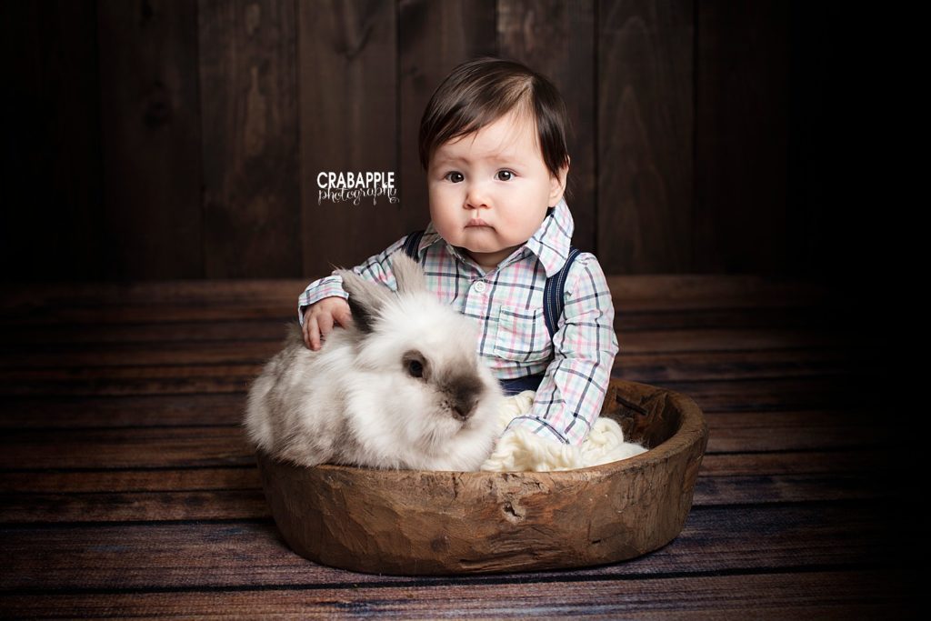 andover baby portraits for easter