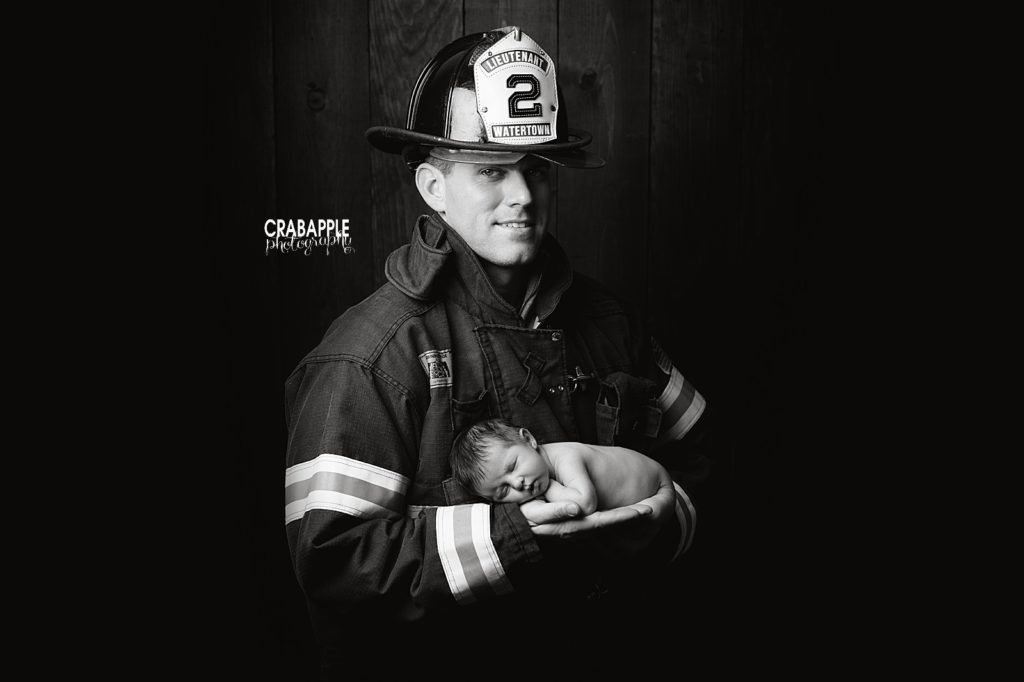 watertown ma baby firefighter photos