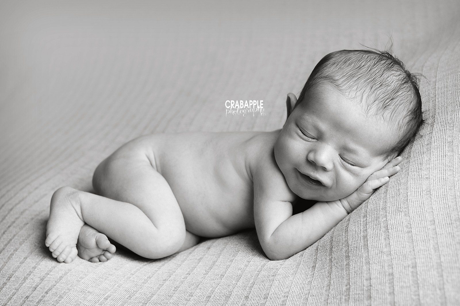 professional black and white baby photos