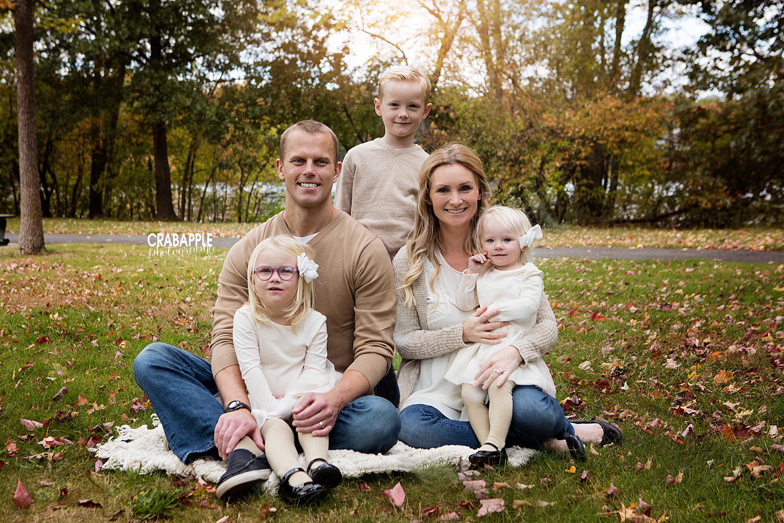 family photos using white