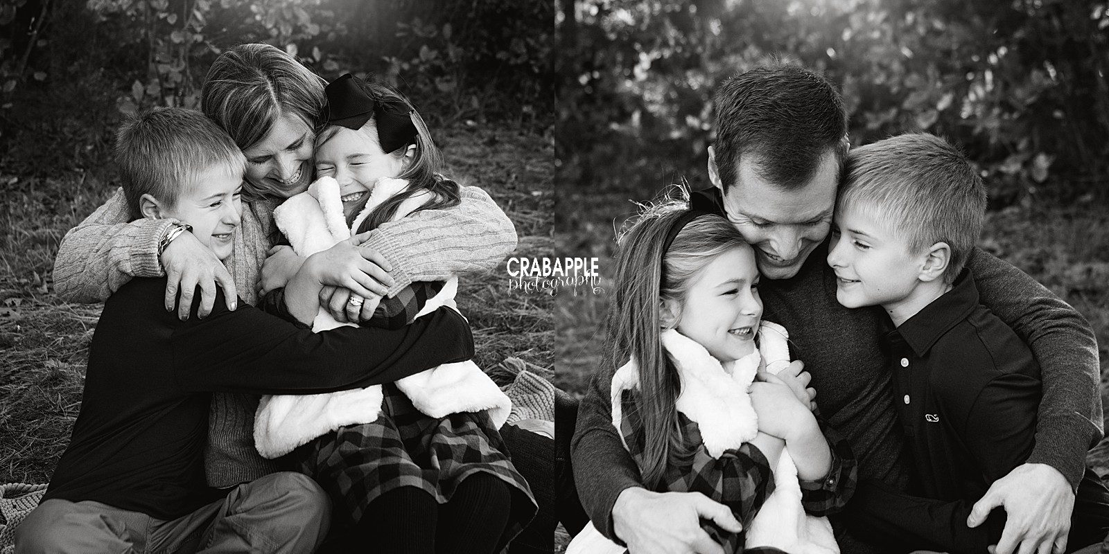 andover outdoor fall family portraits