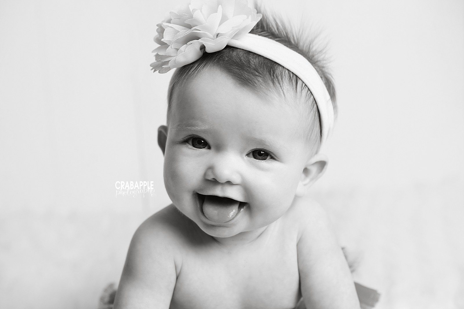 black and white baby photos melrose