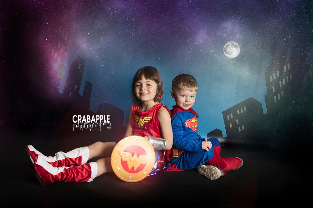 superhero child portraits massachusetts