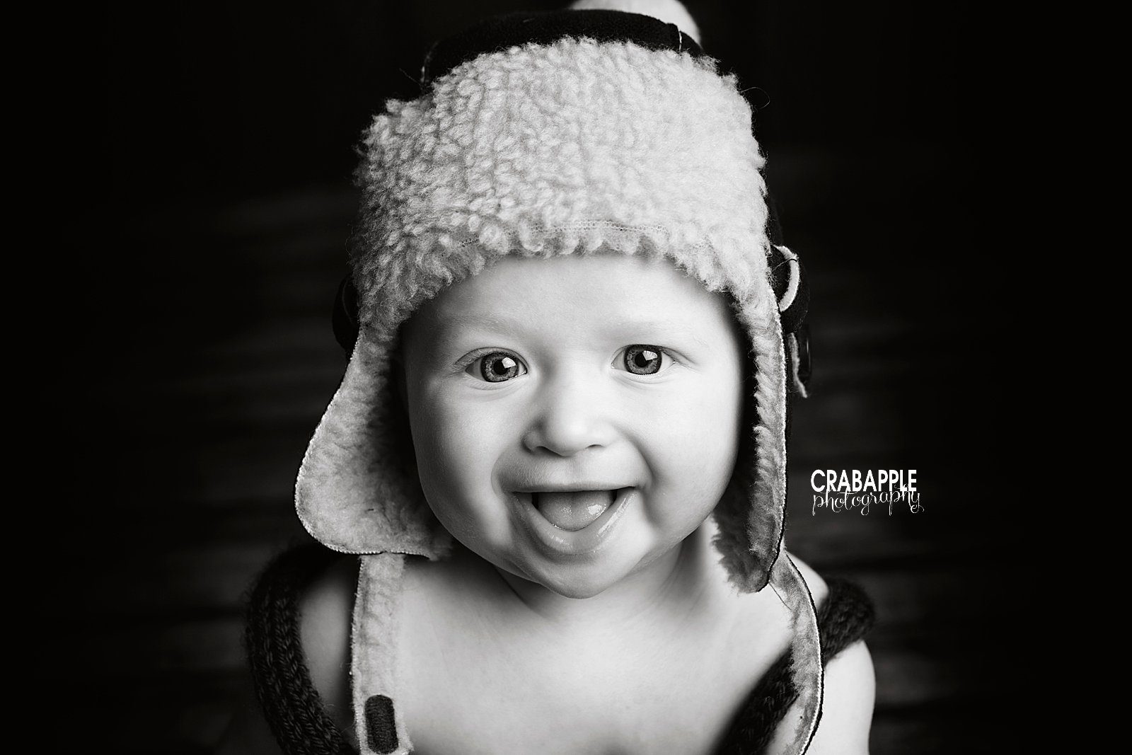 black and white baby photos wenham