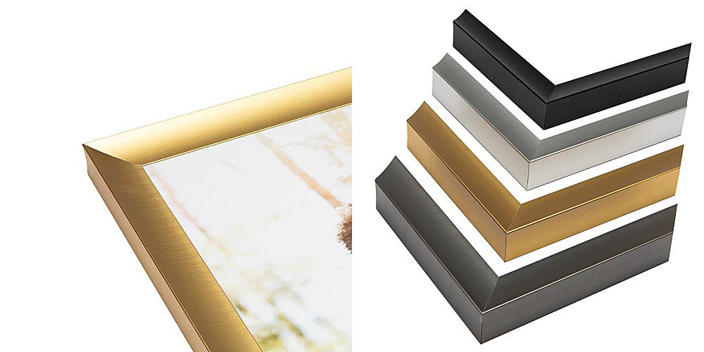 examples of frames for artwork metallic frames