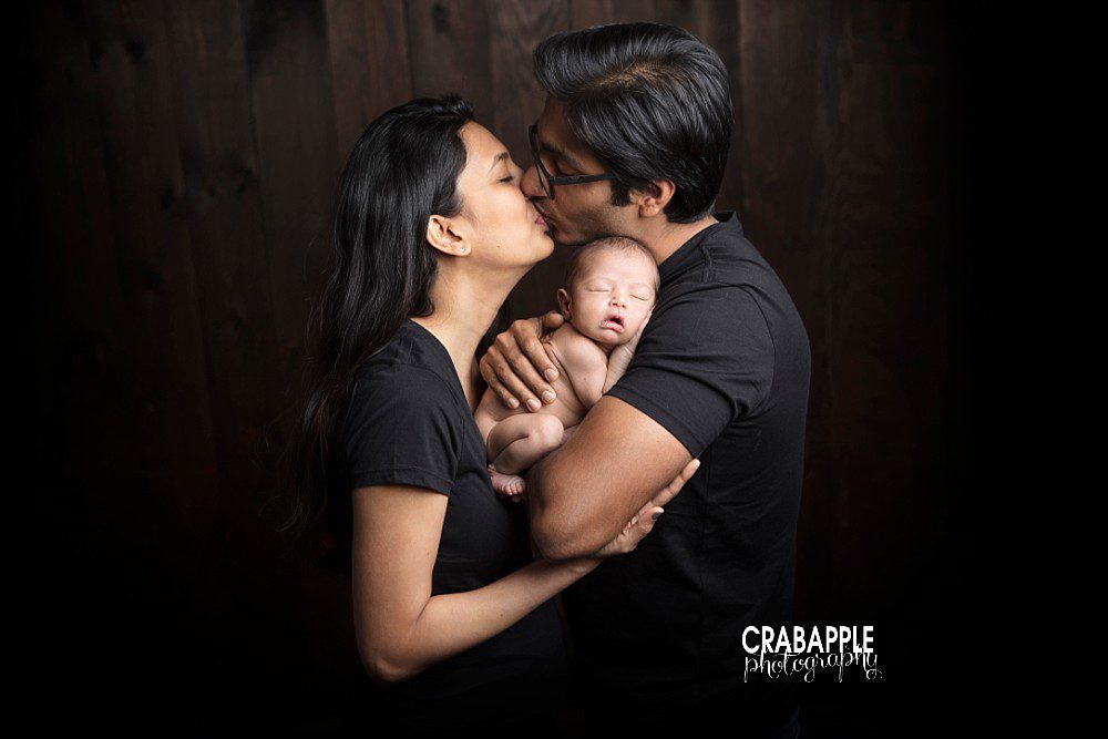 family photos with newborn merrimack valley
