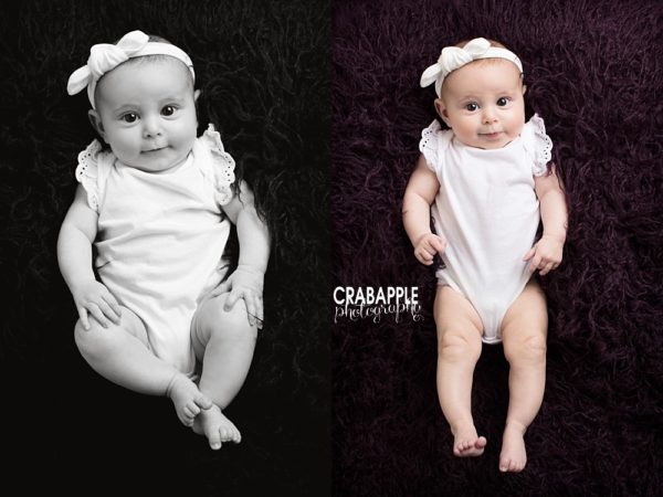 Why We Love 3 Month Baby Portraits · Crabapple Photography