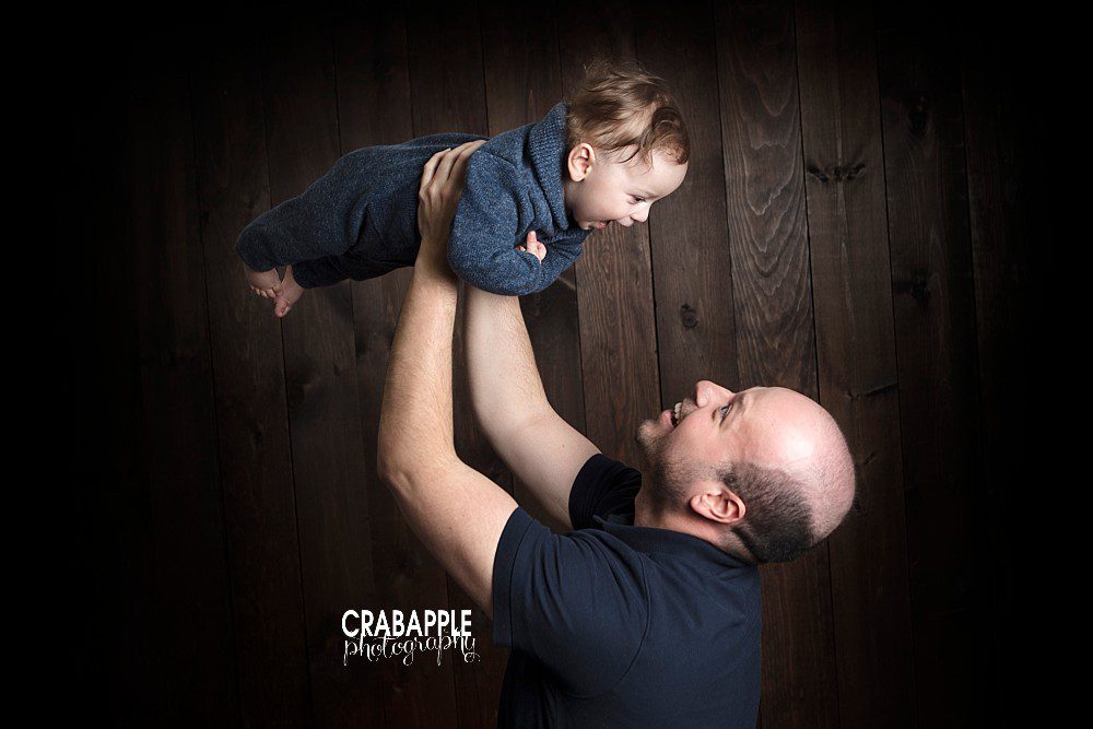 baby and dad photos
