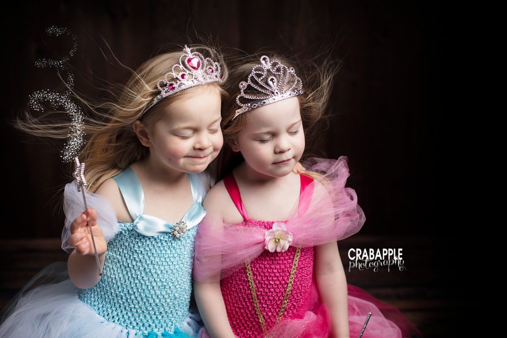 Four Year Old Twins portraits 