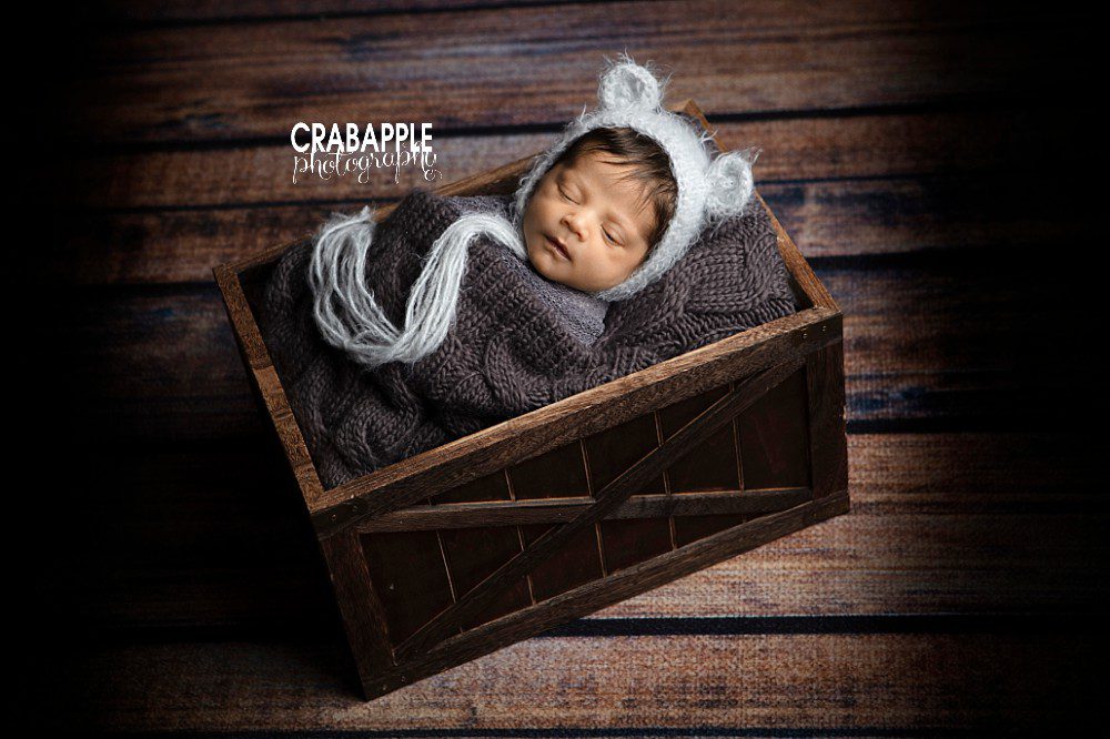 prop ideas for baby portrait photography