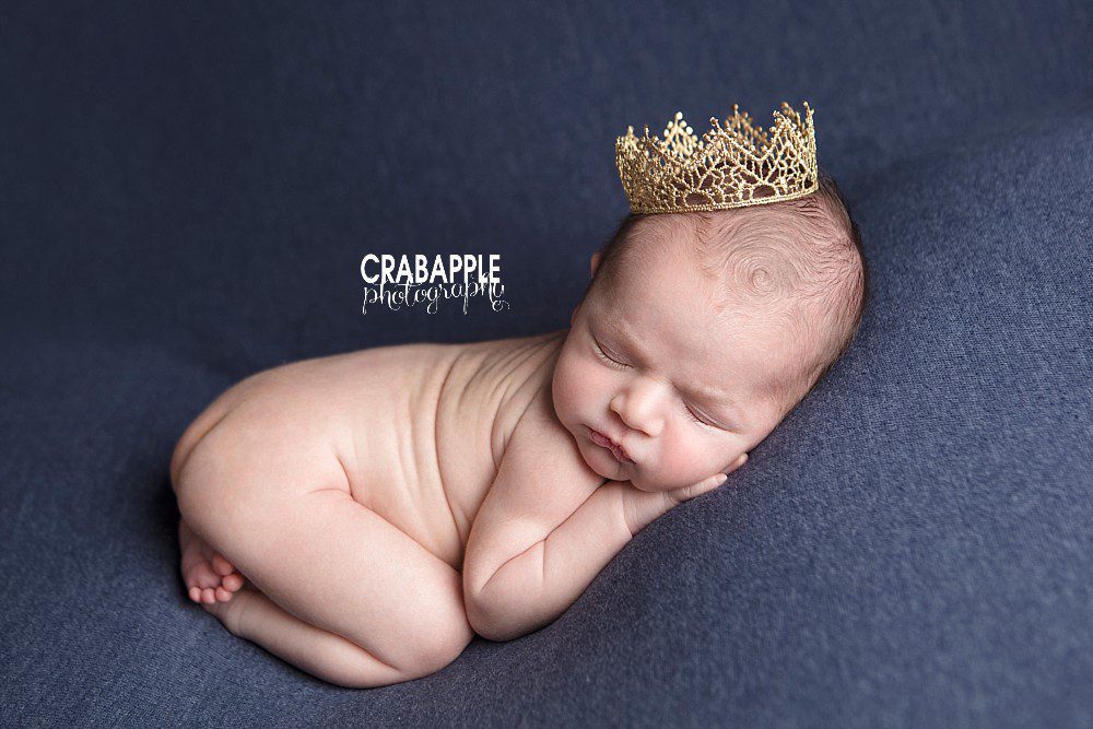 new baby photos with crown