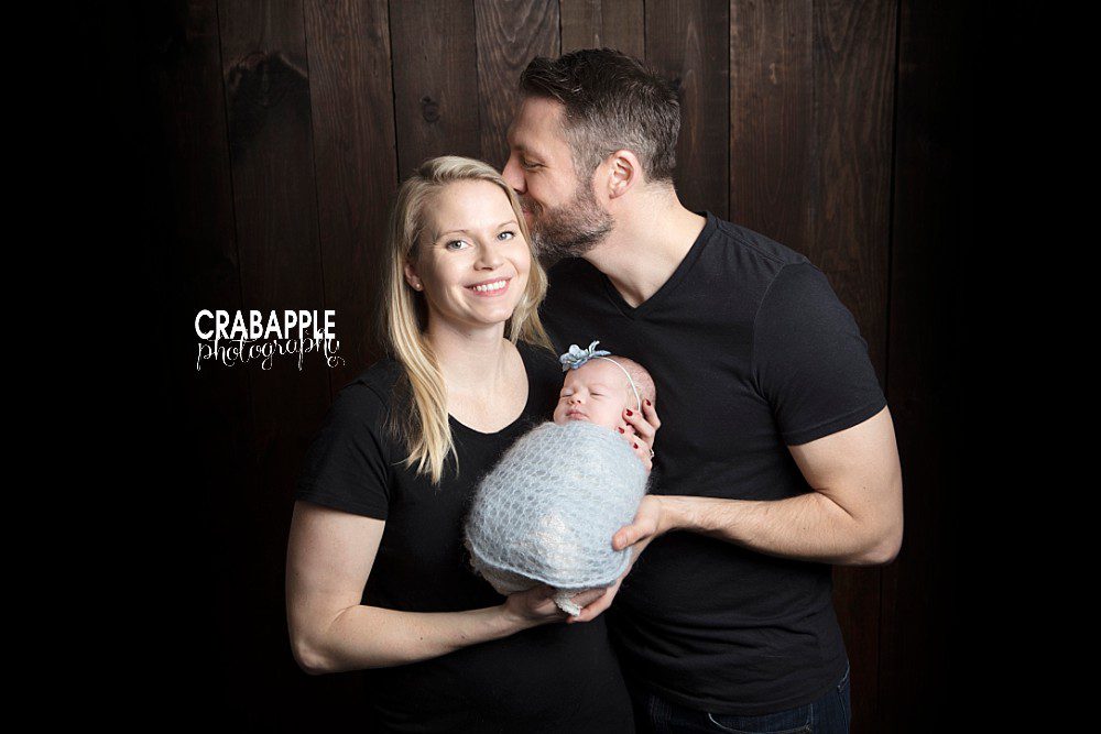 family portraits with newborn 