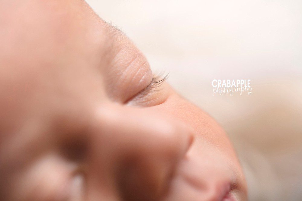 charlestown newborn portrait detail photo 