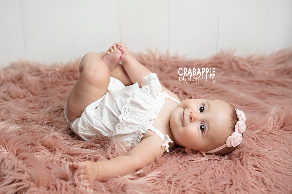 7 month baby portraits 